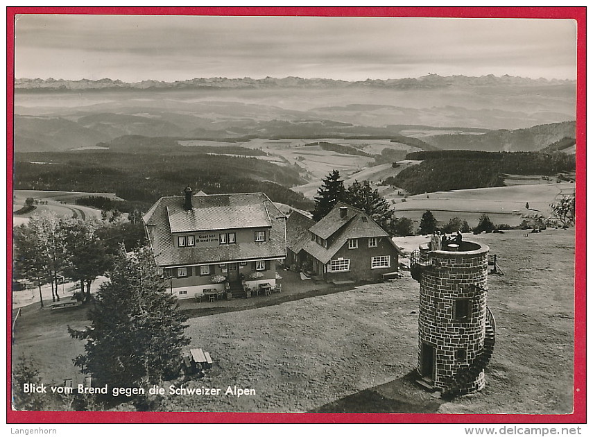 Foto-AK ´Brend / Furtwangen' (Schwarzwald) ~ 1958 - Furtwangen