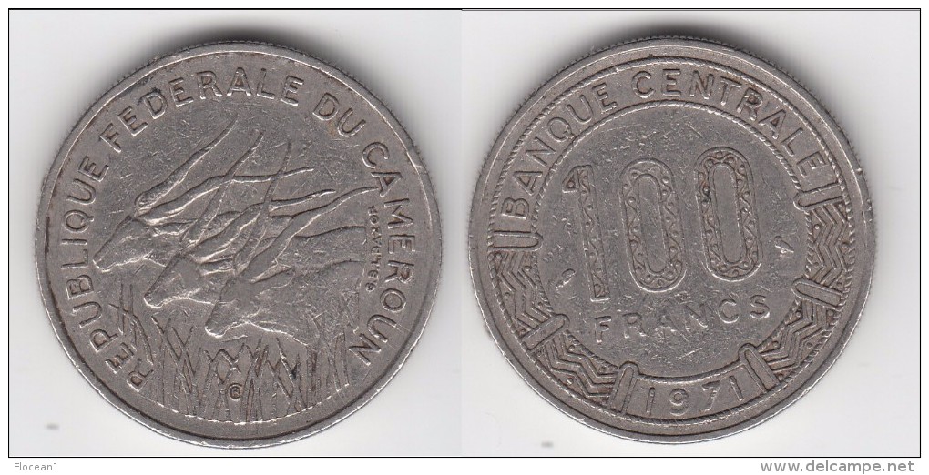 **** CAMEROUN - CAMEROON - 100 FRANCS 1971 **** EN ACHAT IMMEDIAT !!! - Cameroun