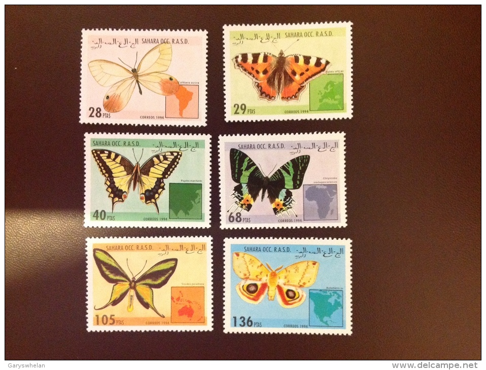 Sahara Butterflies 1994 MNH - Butterflies