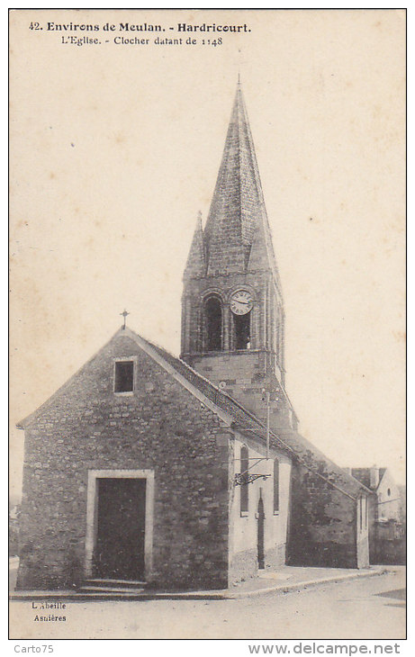 Hardricourt 78 -  Clocher Eglise - Hardricourt