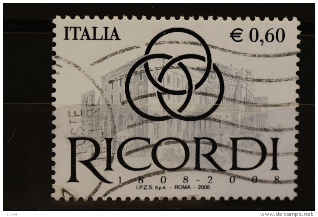 ITALIA USATI 2008 - RICORDI - RIF. G 1415 - QUALITA´ LUSSO - 2001-10: Usati