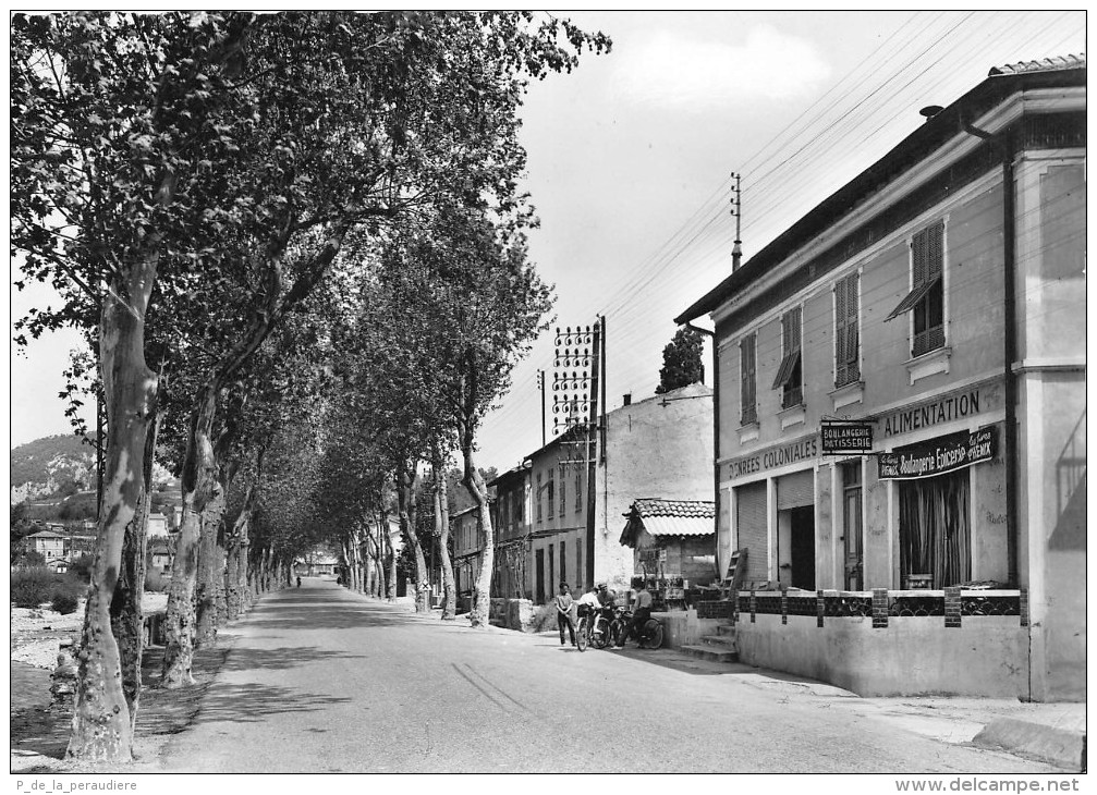 CPSM 06 LA POINTE DE CONTES QUARTIER DE LA BOULANGERIE (rare - Autres & Non Classés