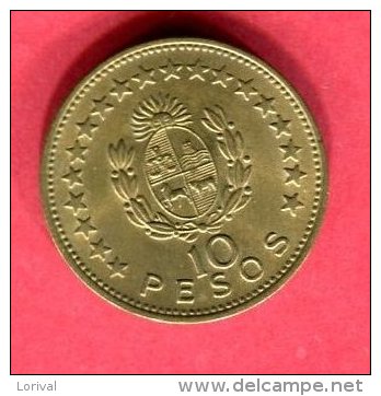 10 PESO   ( Y 48)  TTB  3 - Uruguay