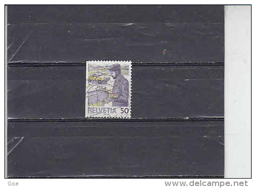 SVIZZERA  1987 - Unificato  1272a - Serie Ordinaria - Gebraucht