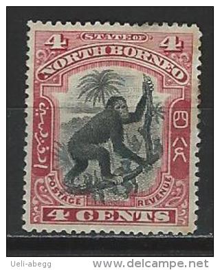 North Borneo SG 99b, Mi 94 Perf. 15 * Mh - North Borneo (...-1963)