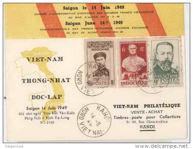 Lettre- Envelope  Vietnam  Indochine Tonkin - Viêt-Nam