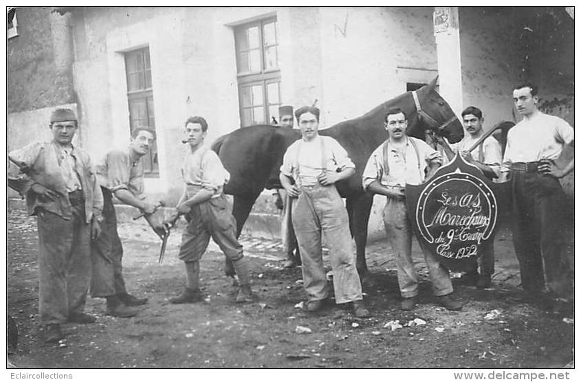 Chateauroux    36  Maréchal Ferrand   9ème Train.  Carte Photo - Chateauroux