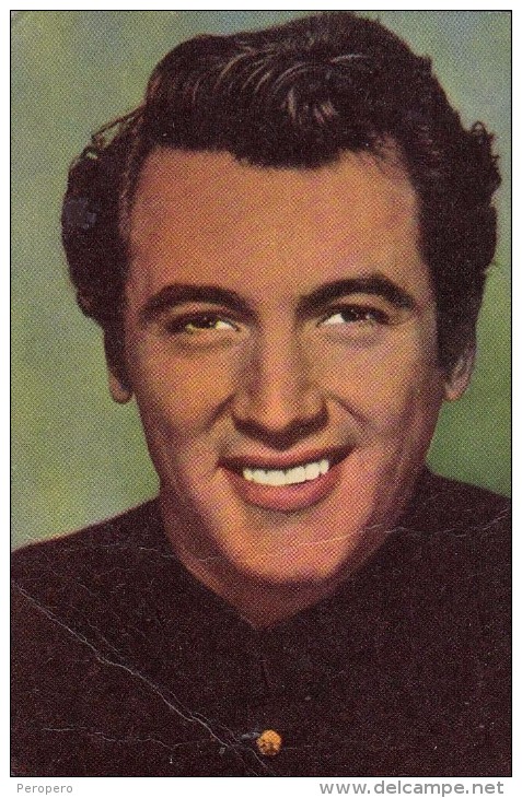 IMAGES 6 X 9 Cm ACTOR ROCK HUDSON ALLEINVERTRIEB "HEINERLE"BAMBERG Schauspieler - Collections