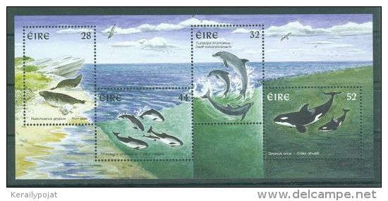 Ireland - 1997 Dolphins Block MNH__(TH-6755) - Hojas Y Bloques