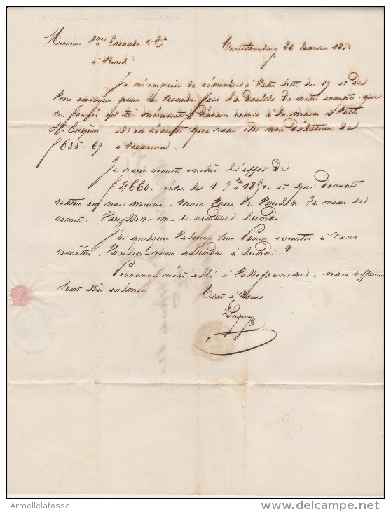 Lot De 6 CAD De L'Aude (Carcassonne, Castelnaudary Et Narbonne) De 1831 à 1852 - 1801-1848: Vorläufer XIX