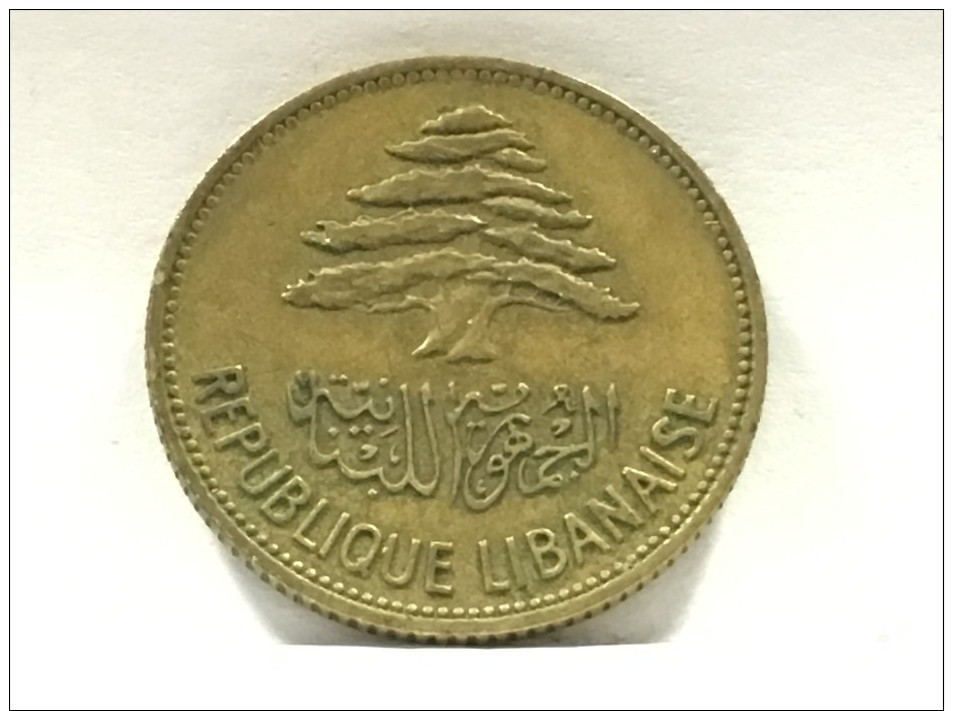 LIBAN - 25 PIASTRES 1961. - Liban