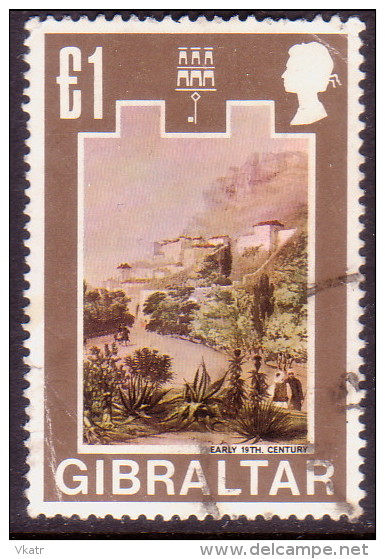 GIBRALTAR 1971 SG #285 £1 Used Decimal Currency - Gibraltar