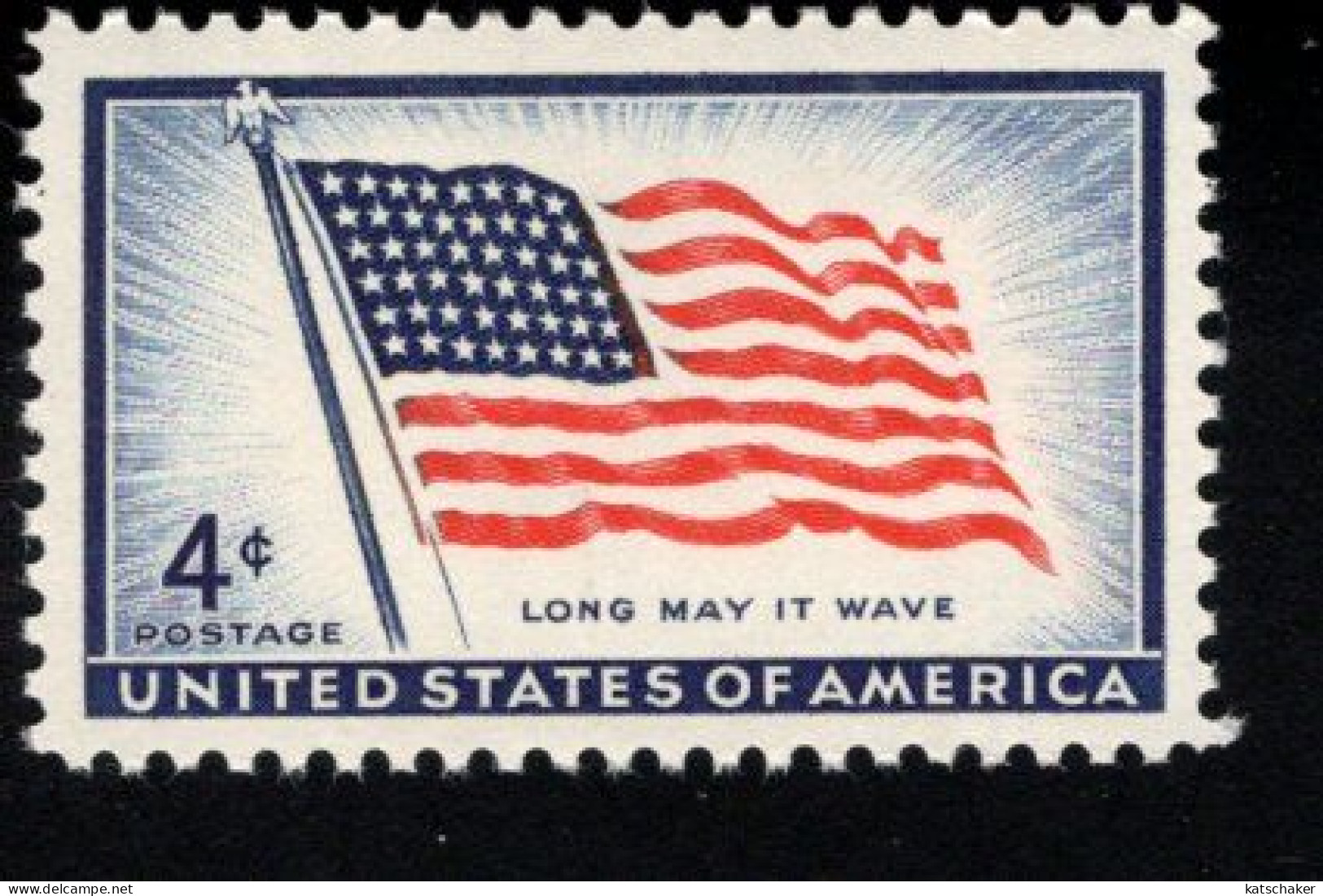 202744060 1957 SCOT 1094 (XX) POSTFRIS MINT NEVER HINGED   - FLAG USA - Unused Stamps