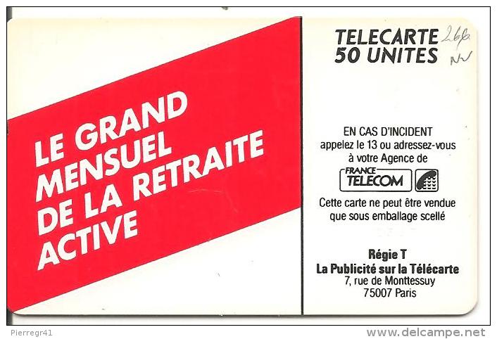 CARTE°-PUCE-PRIVEE-D-1990-D266-SO2-LE TEMPS RETROUVE-NEUVE-TBE- - Privées