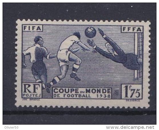 France (1938) -  "Coupe Du Monde De Football"   Neuf* - Unused Stamps