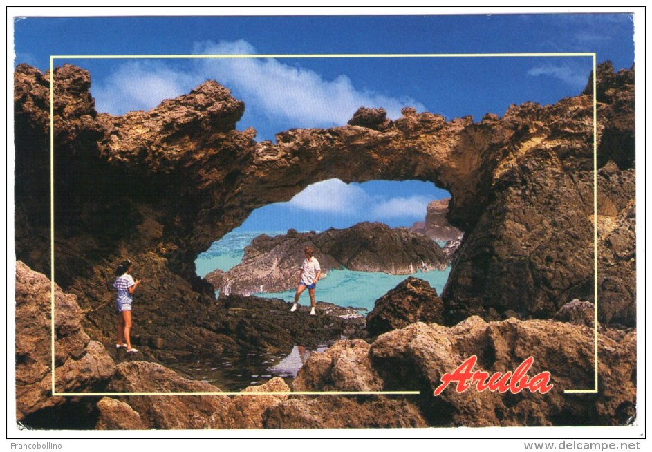 ARUBA - DUTCH ANTILLES - HIGH ROCK NATURAL BRIDGE - Aruba