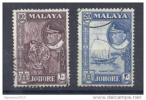 150024803  MALASIA  YVERT    Nº  137/8 - Malaya (British Military Administration)