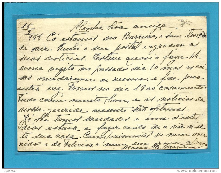 CONHEÇA A SUA POESIA - N.º 11 « CRISFAL » Cristóvão Falcão - Barreiro- INTEIRO POSTAL STATIONERY - PORT - Entiers Postaux