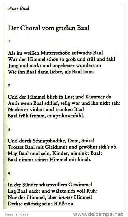 3 X Bertold Brecht Bücher : Gedichte Und Lieder Aus Stücken - Der Kaukasische Kreidekreis -  Aufstieg Und Fall - Auteurs All.