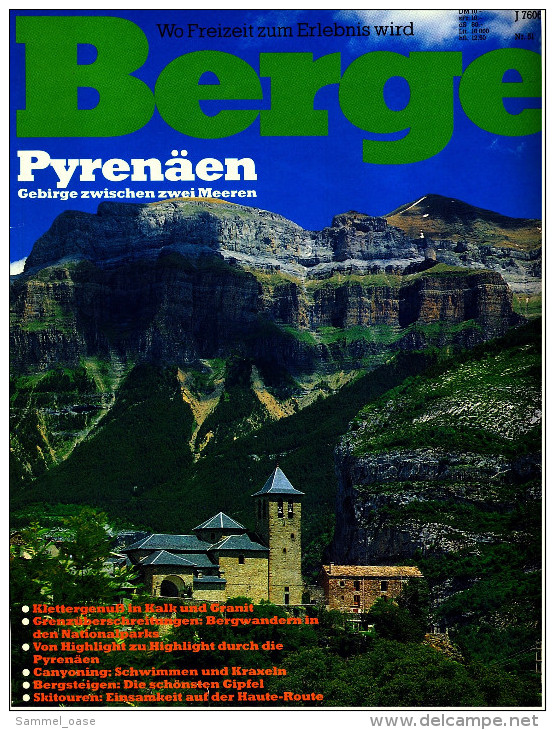 Berge Nr. 51 Von 1991 : Pyrenäen - Gebirge Zwischen Zwei Meeren - Viaggi & Divertimenti