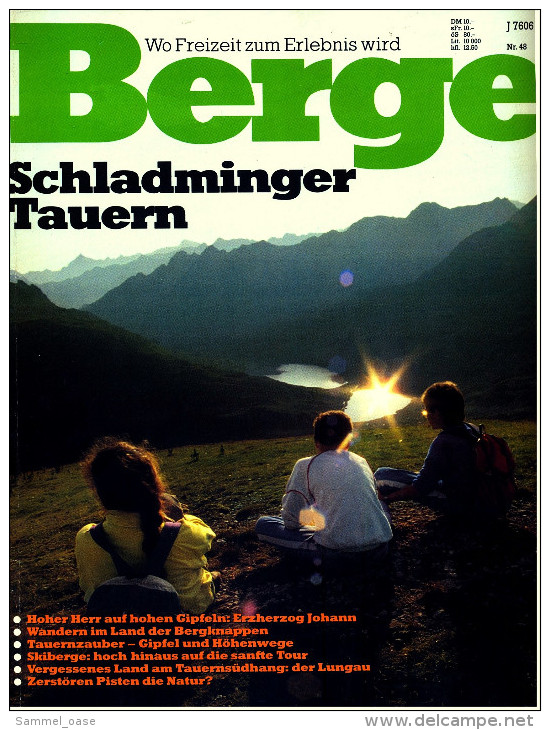 Berge Nr. 48 Von 1991 : Schladminger Tauern - Voyage & Divertissement