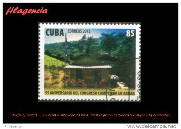 USADOS. CUBA. 2013-29 55 ANIVERSARIO DEL CONGRESO CAMPESINO EN ARMAS - Gebraucht