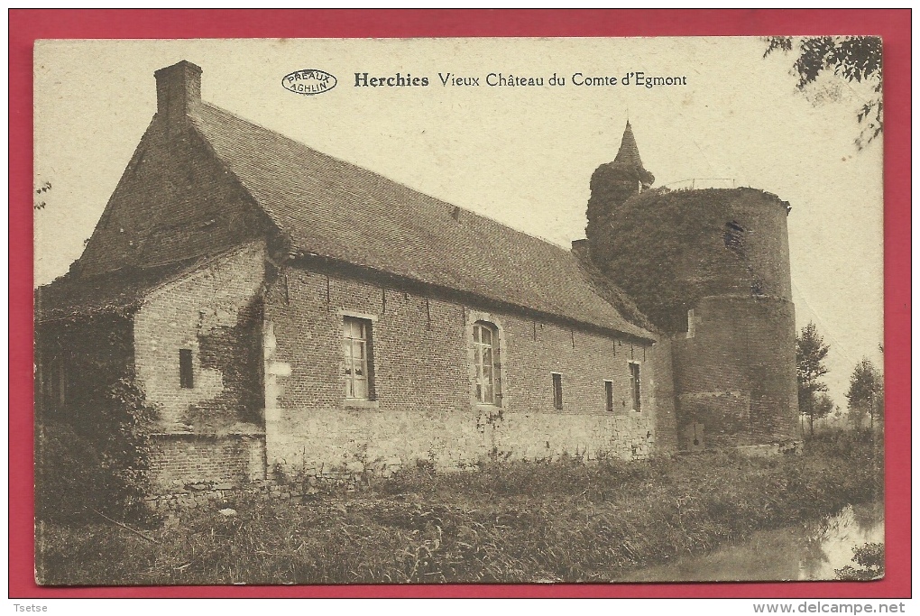 Herchies - Vieux Château Du Conte D'Egmont  ( Voir Verso ) - Jurbise