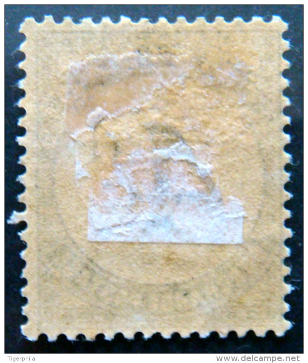 TRINIDAD 1885 4d Due MH ScottJ5 CV$45  WATERMARK : CROWN & CA - Trinité & Tobago (...-1961)