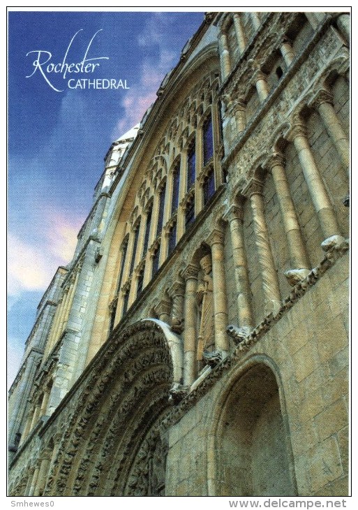 Postcard - Rochester Cathedral, Kent. AC-38719X - Rochester
