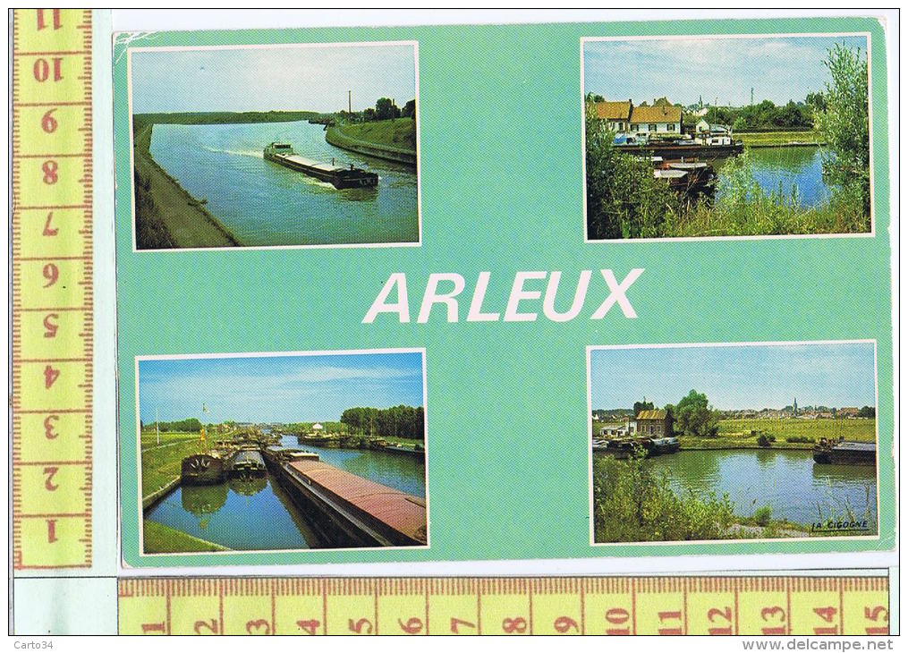 59 ARLEUX PENICHE CANAL - Arleux