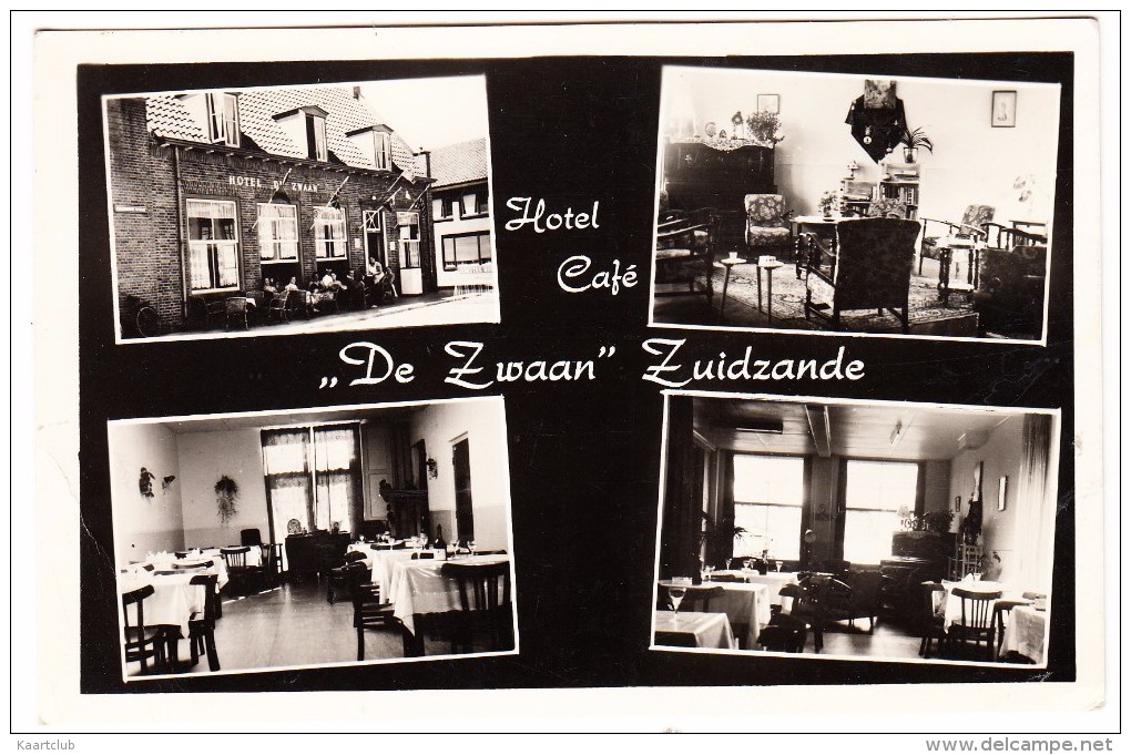 Zuidzande - Hotel Café 'De Zwaan'  (In- En Exterieur) -  Zeeland - Nederland/Holland - Sluis