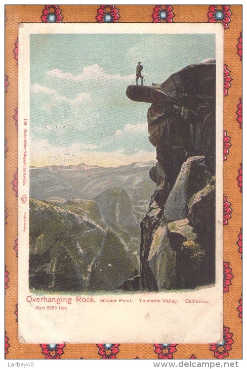 1 Cpa Overhanging Rock - Yosemite