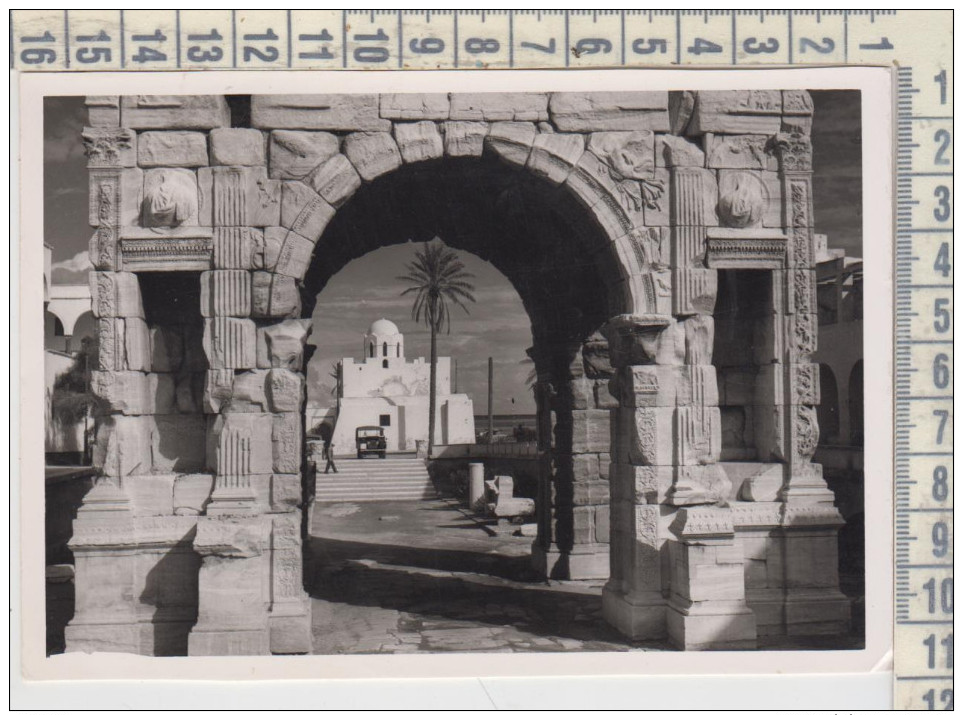 LIBIA LIBYA TRIPOLI ARCO MARCO AURELIO 1957 - Libia