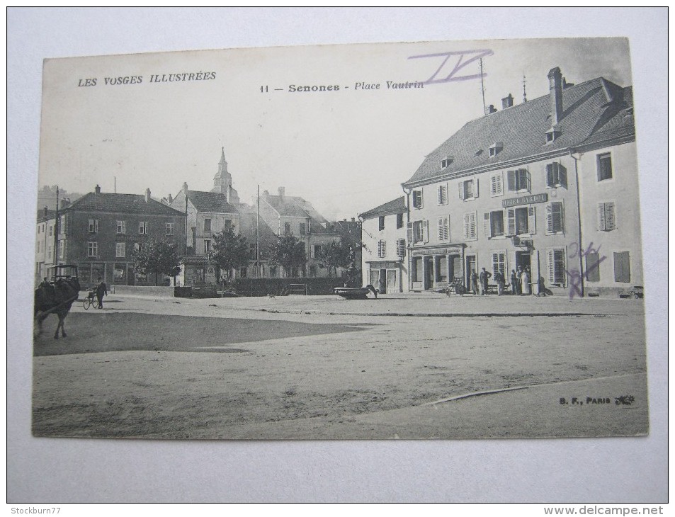 SENONES ,   1906  Carte Postale , 2 Scan - Senones