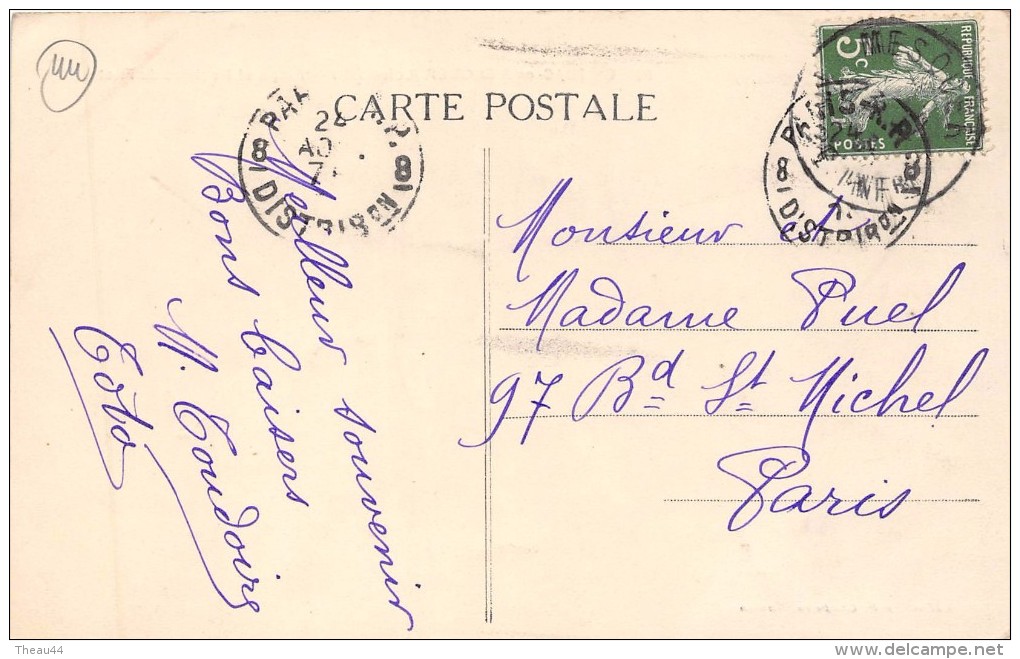 ¤¤  -  23   -  QUIMIAC-en- MESQUER   -  Plage Et Rochers Du Filet En 1912    -  ¤¤ - Mesquer Quimiac