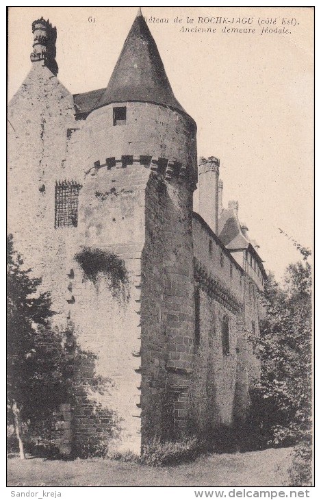 CPA  Château De La Roche-Jagu - Ploëzal