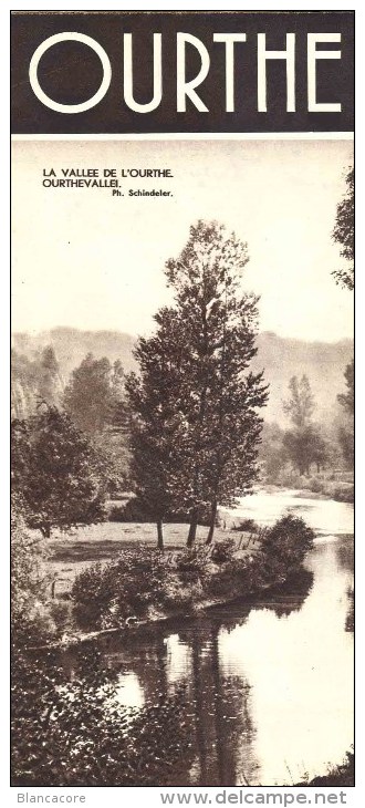 VALLEE De L´OURTHE Bomal Houffalize La Roche Durbuy Hamoir  Hotton St Hubert  .... - Publicités