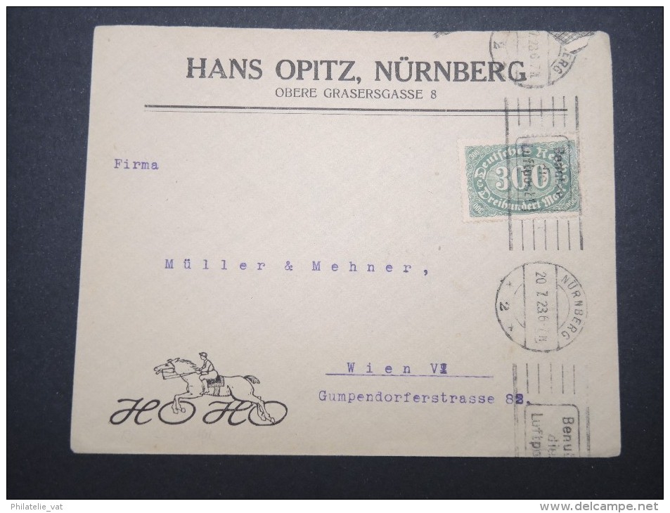 ALLEMAGNE - Enveloppe Commerciale En 1923 - A Voir - Lot P12977 - Briefe U. Dokumente