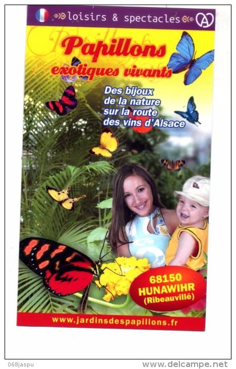 Carte Loisir Papillon Hunawihr - Publicités