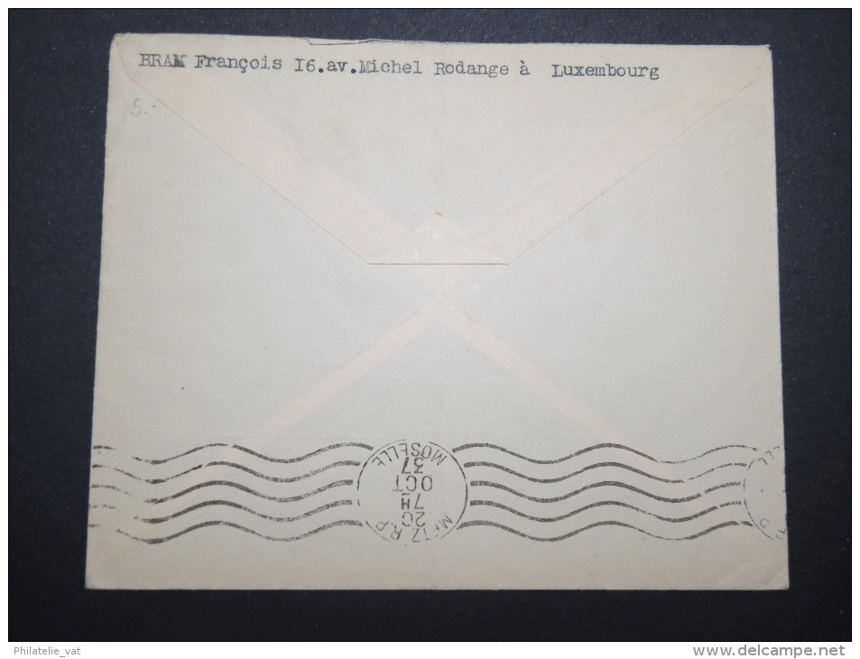 LUXEMBOURG - Enveloppe Pour La France En 1937 - Aff. Tricolore - A Voir - Lot P12997 - Covers & Documents