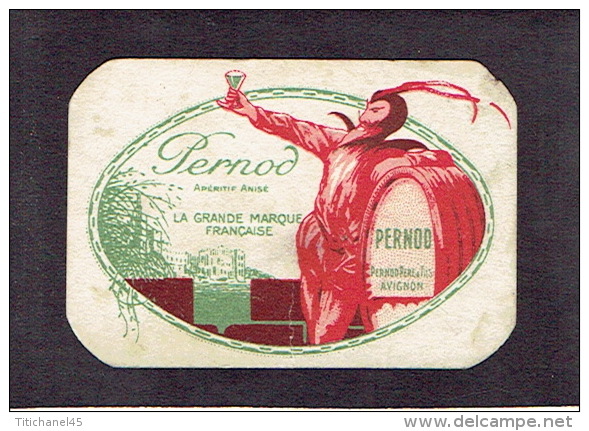 Carte Parfum  - PERNOD - Apéritif Anisé - AVIGNON - Anciennes (jusque 1960)