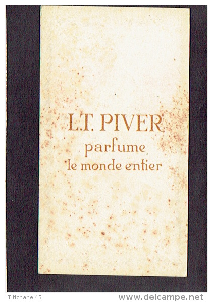 Carte Parfum  - DIABLERIES De L.T.PIVER - Paris - - Anciennes (jusque 1960)