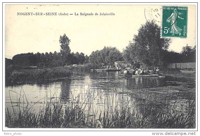 Nogent Sur Seine - La Baignade De Jolainville - Nogent-sur-Seine