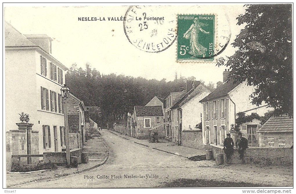 95  NESLES  LA  VALLEE     LE  PONTERET - Nesles-la-Vallée