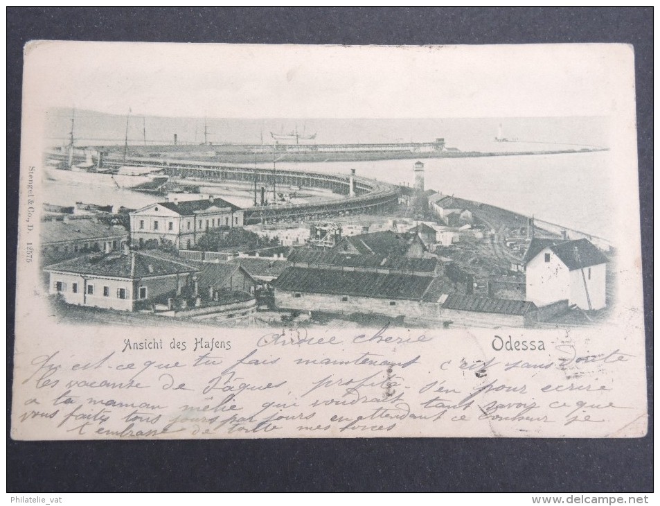 RUSSIE - Carte De Odessa En 1901 -  A Voir -  Lot P13027 - Russie