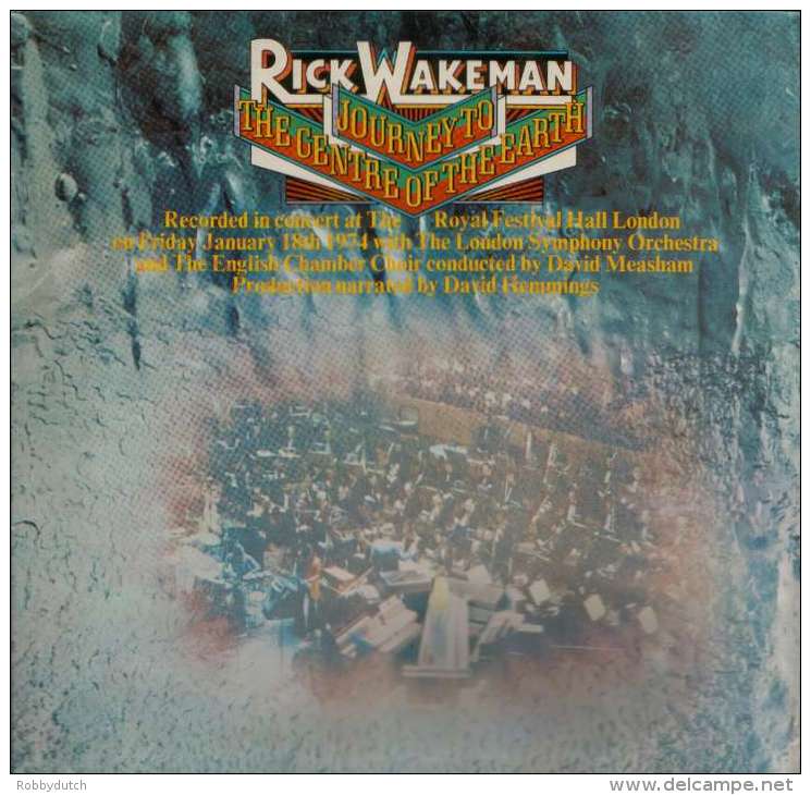 * LP *  RICK WAKEMAN - JOURNEY TO THE CENTRE OF THE EARTH (Holland 1974 EX-!!!) - Rock