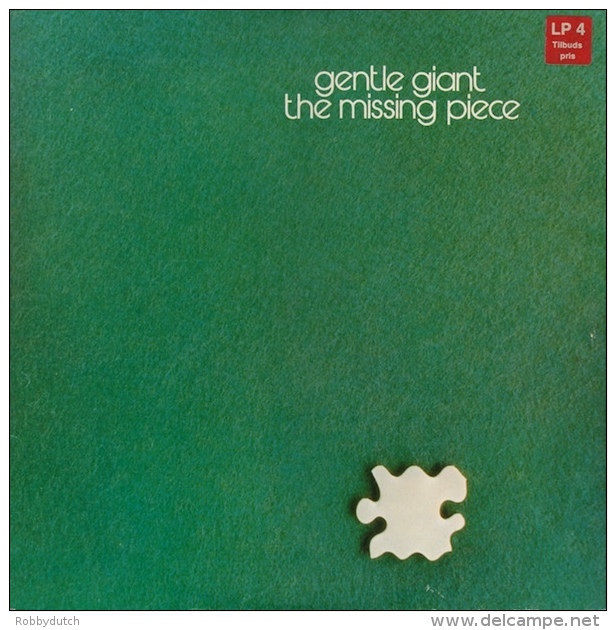 * LP *  GENTLE GIANT - THE MISSING PIECE (Holland 1977) - Rock