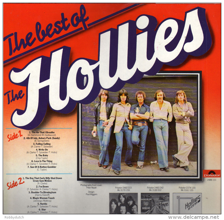 * LP *  THE BEST OF THE HOLLIES (Holland 1978 EX-!!!) - Disco, Pop