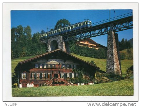 SWITZERLAND - AK 249077 Chemin De Fer M. O. B. Près Gstaad - Gstaad