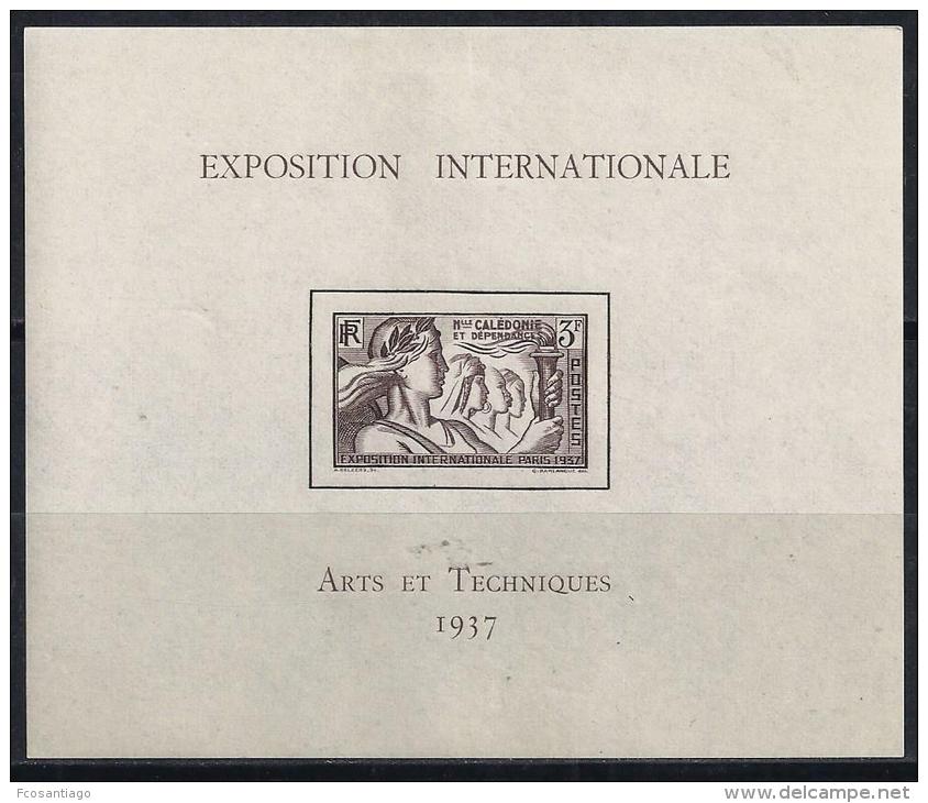 ARTE/EXPOSICION INTERNACIONAL PARIS -CALEDONIA 1937- Yvert#H1*  Precio Cat&euro;27 - Otros & Sin Clasificación